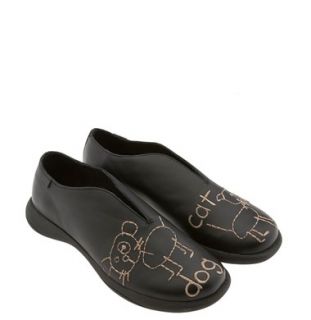 Camper 'Twin Cat & Dog' Slip On