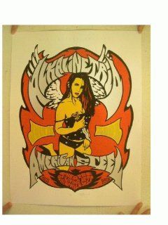 Alkaline Trio Poster American Steel Signed And Numbered By Artist Billy Perkins  Prints  