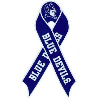 NCAA Duke Blue Devils Repositionable Ribbon Decal  Sports Related Tailgater Mats  Sports & Outdoors