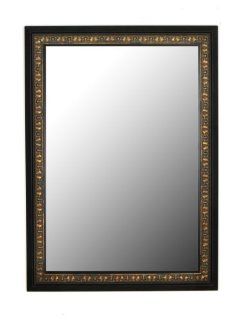 Apple Valley Mumbai Copper Gold Black Surround Framed Wall Mirror, 24 Inch by 60 Inch   Wall Mounted Mirrors