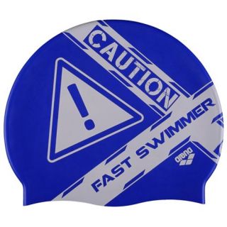 Arena Poolish Caution Fast Swim Cap