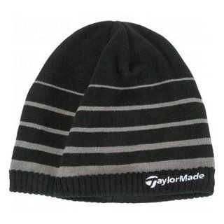 TaylorMade TM Beanie, Black, Striped  Golf Club Head Covers  Sports & Outdoors