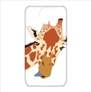 Treasure Design Cute Giraffe Samsung Galaxy S4 I9500 3D Waterproof Back Cases Covers Cell Phones & Accessories