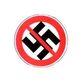 Anti Swastika   Nazi Punks F*ck Off   Against Nazi   Round Sticker / Decal Automotive