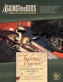 ATO Against the Odds Magazine #28 with Tarleton's Quarter, the Revolutionary War in the South Board Game Toys & Games