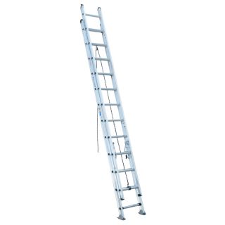 Werner 24 ft Aluminum 375 lb Type IAA Extension Ladder