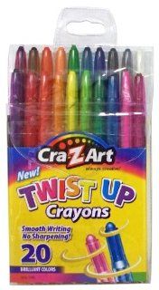 Cra Z art Twist up Crayons, 20 Count (10231 48)  Art Supplies 
