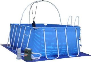 iPool Deluxe Above Ground Exercise Swimming Pool with Filter / Pump and Heater Upgrade Toys & Games