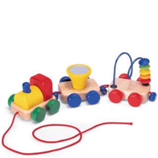 Pintoy Wooden Activity Train      Toys