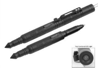 TDH 5 1. "Takedown" Tactical Pen   Grey W/ LED Flashlight "Takedown" Tactical Pen   Grey W/ LED Flashlight. These pens are you need to equip yourself with a covert, self defense item. The LED Light also turns this item into a flashlight