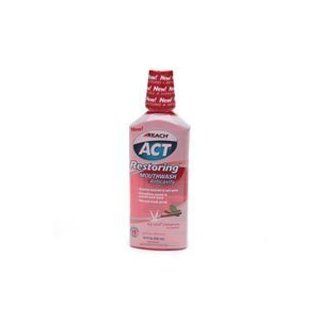 Act Restoring Mouthwash Anticavity Icy Cool Cinnamon   18 Oz Health & Personal Care
