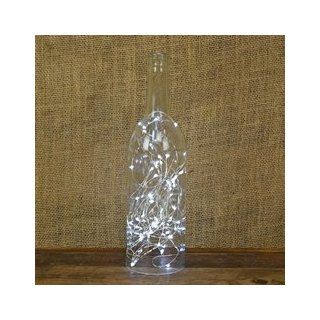 Wine Bottle Light With Cool White Led Fairy Lights, 60 Bulbs, Clear  