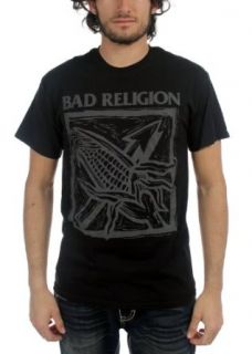 Bad Religion   Mens Against The Grain Slimfit T Shirt Music Fan T Shirts Clothing