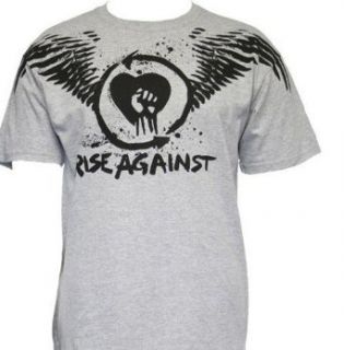 Rise Against   Paper Wings T Shirt Music Fan T Shirts Clothing