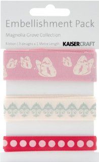 Kaisercraft Magnolia Grove Printed Ribbon