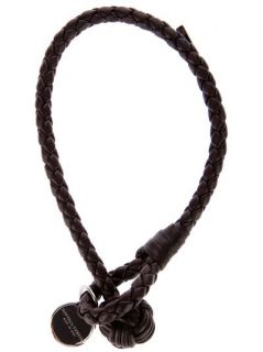 Bottega Veneta Woven Leather Bracelet
