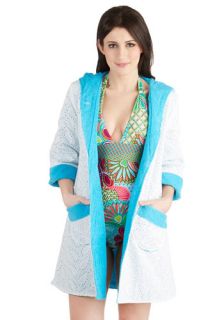 Infinity Cool Cover Up Jacket  Mod Retro Vintage Bathing Suits