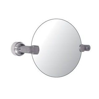 Watermark 29 0.9CCL CL Charcoal Bathroom Fixtures 24" x 36" Round Mirror  Swivel With Brackets