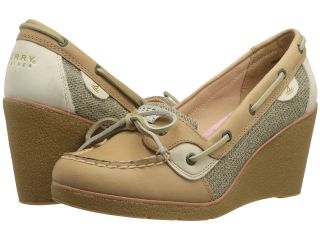Sperry Top Sider Goldfish Womens Wedge Shoes (Tan)