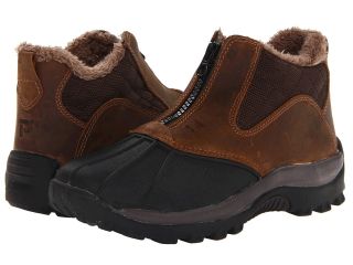 Propet Blizzard Ankle Zip Womens Cold Weather Boots (Brown)