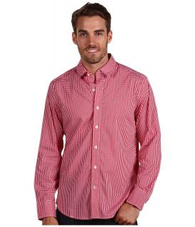 Victorinox Erstfeld Gingham Check Sport Shirt Mens Clothing (Red)