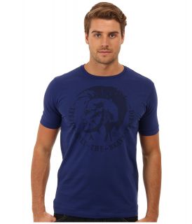 Diesel T Achel RS T Shirt Mens Short Sleeve Pullover (Blue)