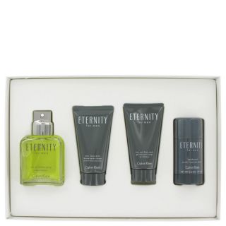 Eternity for Men by Calvin Klein, Gift Set   3.4 oz Eau De Toilette Spray + 2.5