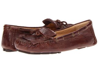 Frye Reagan Kiltie Womens Slip on Shoes (Brown)