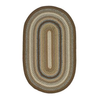 Safavieh Cottage 8 ft x 10 ft Oval Brown Transitional Indoor/Outdoor Area Rug