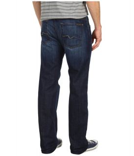 7 For All Mankind Austyn Relaxed Straight Leg in Aggressive LADK Mens Jeans (Navy)