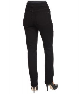 NYDJ Petite Janice Legging Super Stretch Denim Womens Jeans (Black)