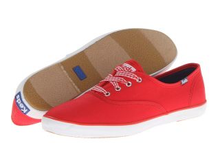 Keds Champion Seasonal Solid Womens Lace up casual Shoes (Red)