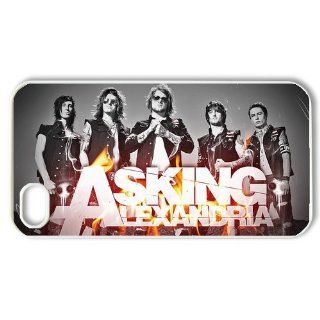 Singer Series Asking Alexandria   Stylish Phone Custom Case Cover for iPhone 4 4S 4G   One Piece Case Cover Customized   1391860 Cell Phones & Accessories