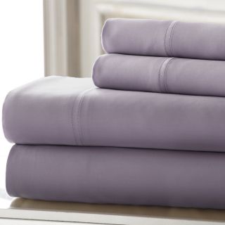 Mandalay Bay Silky Smooth 100 percent Tencel Sheet Set Purple Size Queen