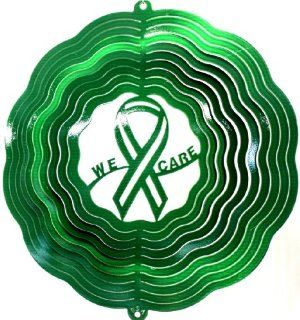 12" We Care Ribbon   Custom Printed   This Spinner Can Be Printed with Any Color. Please Allow At Least Seven Business Days for This Custom Order. Contact Us with the Custom Color of Your Choice or Note It in the Comment Box. Available Colors Include