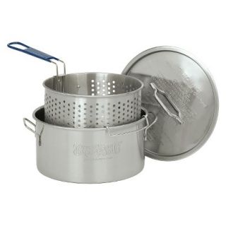 Bayou Classic Stainless Fry Pot   14 Qt.