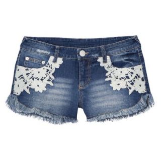 Mossimo Supply Co. Juniors Lace Detail Denim Short   1