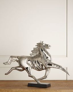 Nickel Horse Sculpture   John Richard Collection