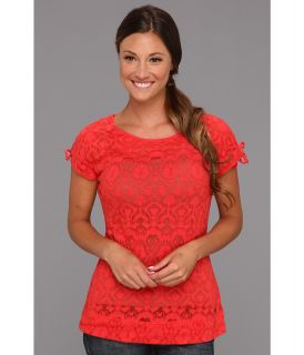 Merrell Nolita S/S Shirt Womens Short Sleeve Pullover (Pink)