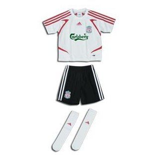 adidas Liverpool Away Mini Kit  Sports Fan Apparel  Sports & Outdoors