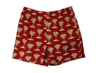 Tommy Bahama Paradise Palm Boxer Shorts Mens Underwear (Red)