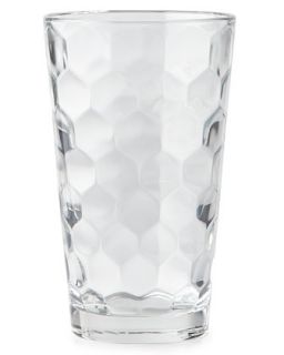 Six Honeycomb Highball Glasses