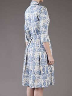 Samantha Sung Audrey French Toile Dress