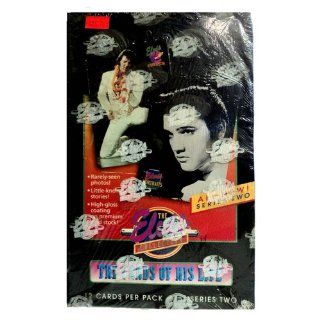 Elvis The Cards of His Life Series 2 Trading Cards 36 Count Box Toys & Games