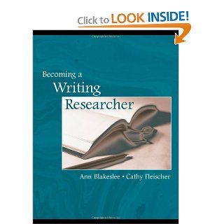 Becoming a Writing Researcher 9780805839975 Literature Books @