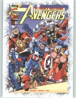 Marvel Beginnings Breakthrough Cover Issues #B16 Avengers #1 (Non Sport Comic Trading Cards)(Upper Deck   2011 Series 1) Toys & Games