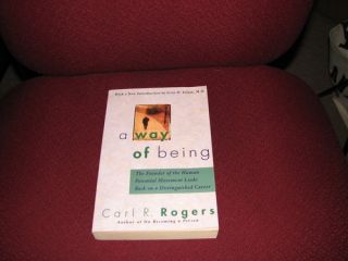 A Way of Being Carl Rogers 9780395755303 Books