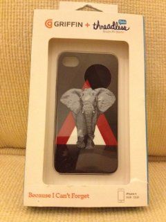 Griffin + Threadless Iphone 4 4S Case Because I Can't Forget Cell Phones & Accessories