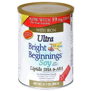 Bright Beginnings Soy Based Infant Formula with Iron and DHA, Powder, Case Pack, Six   31.7 Ounce Cans (190.2 Ounces) Health & Personal Care