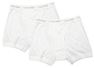 Calvin Klein Boxer Brief, Pack of 2 Boxer Briefs, Cotton, White (medium) at  Mens Clothing store